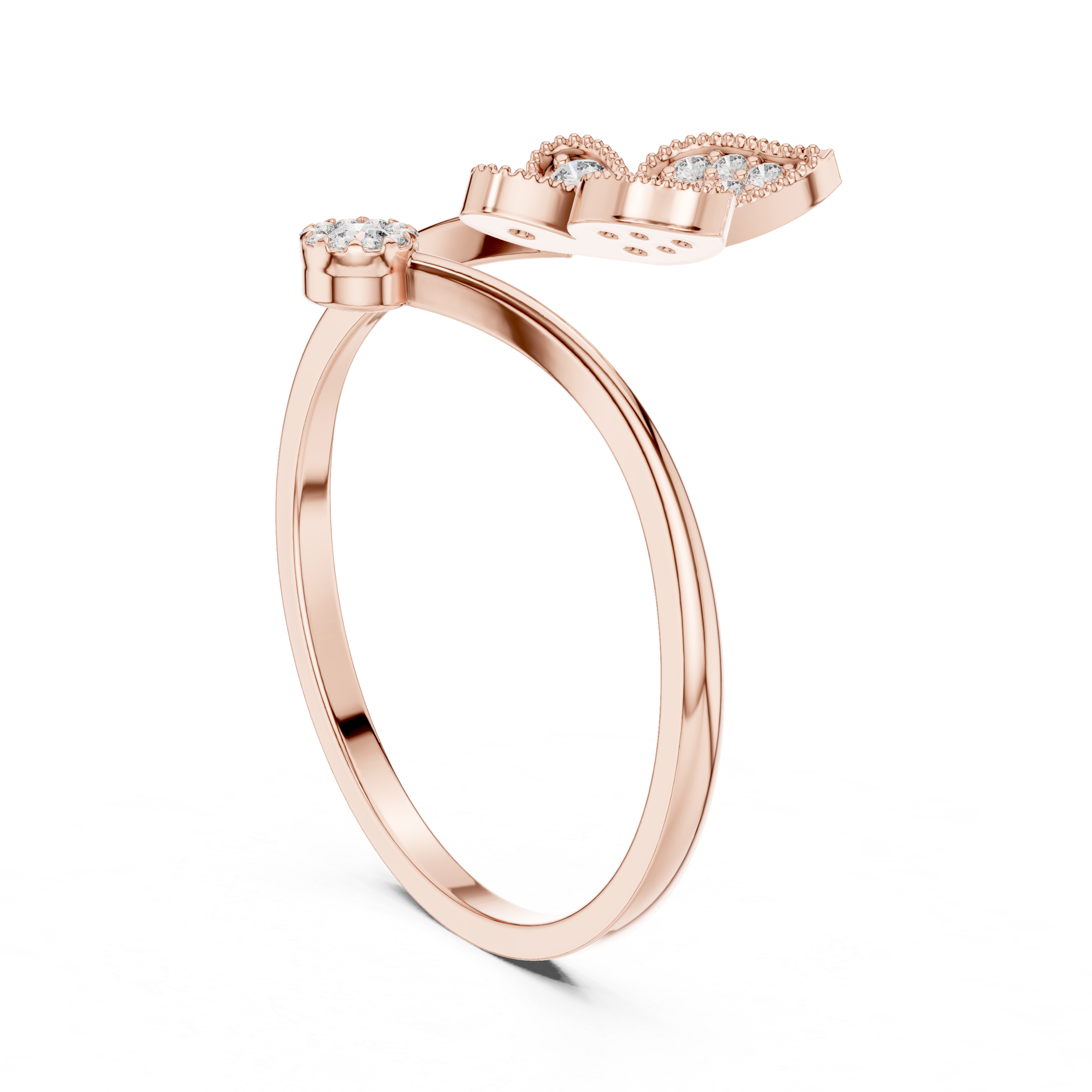 Flutter Bloom Diamond Ring