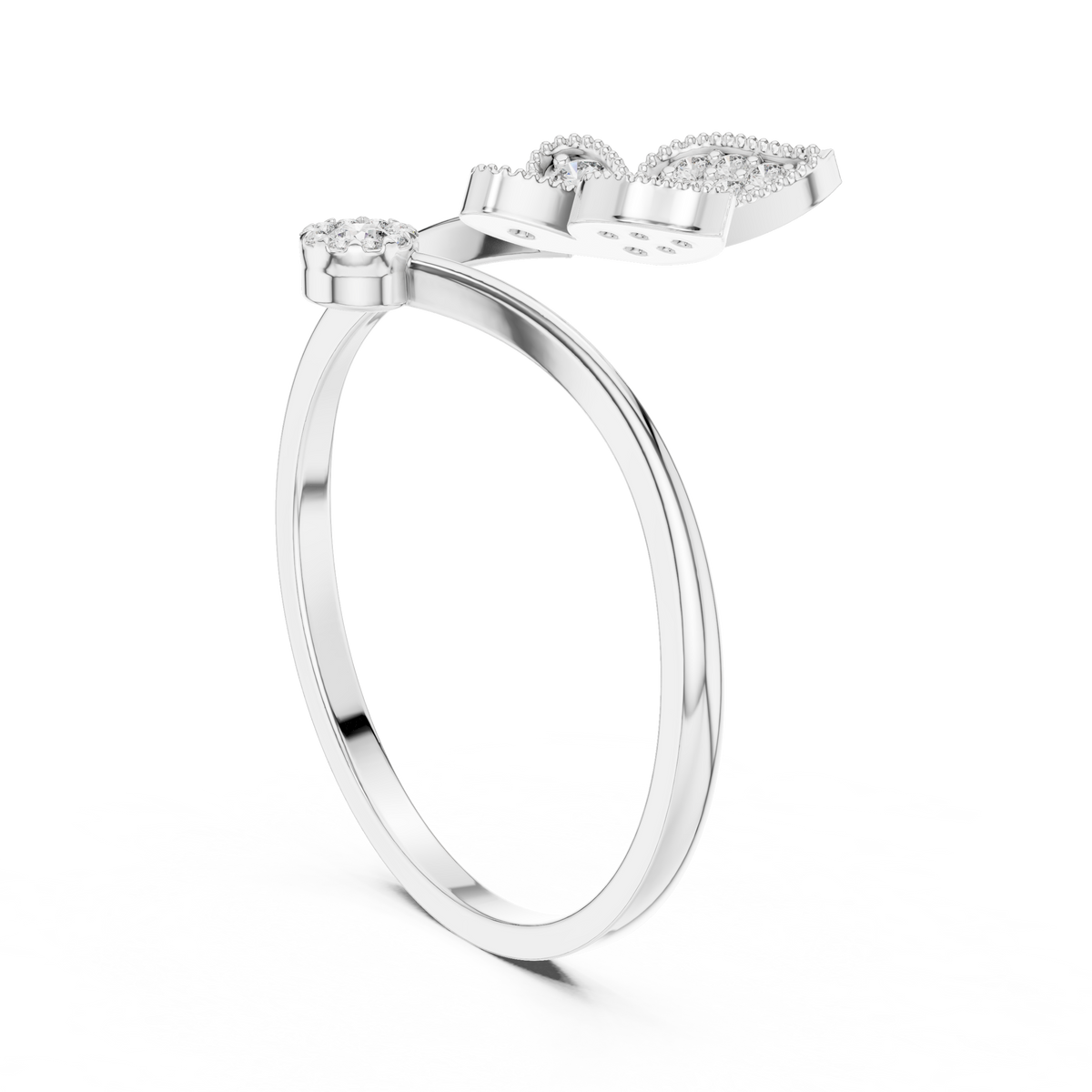Flutter Bloom Diamond Ring