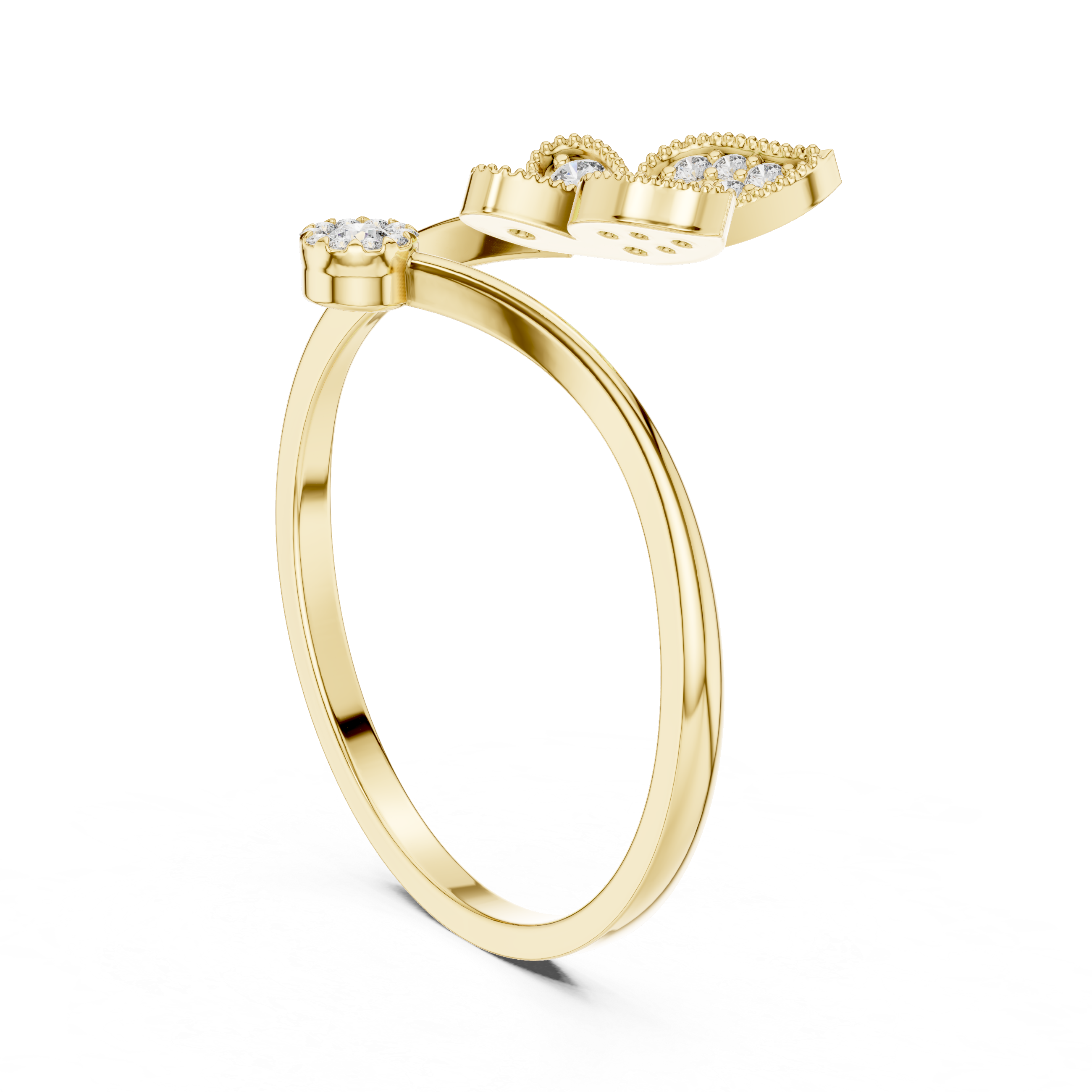 Flutter Bloom Diamond Ring