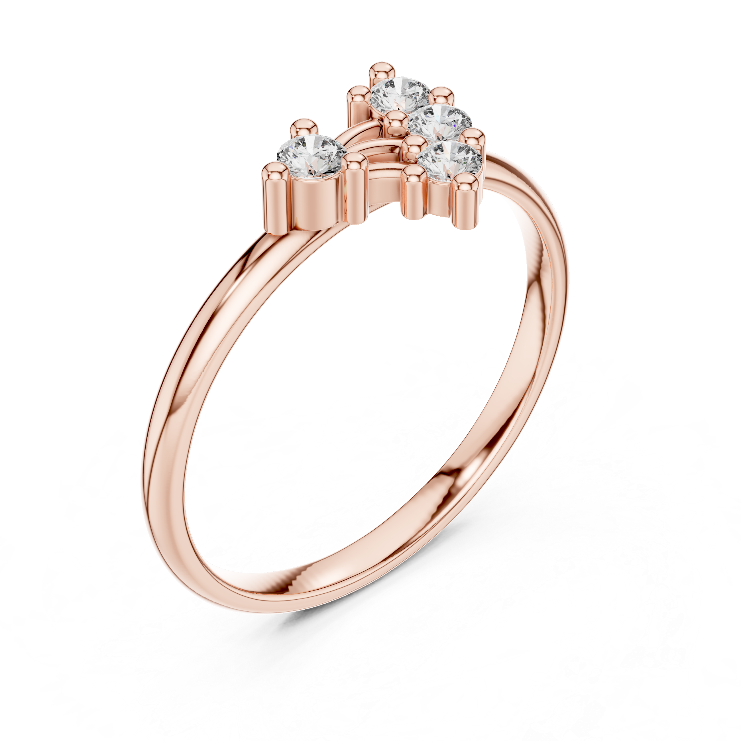 Shooting Star Diamond Ring