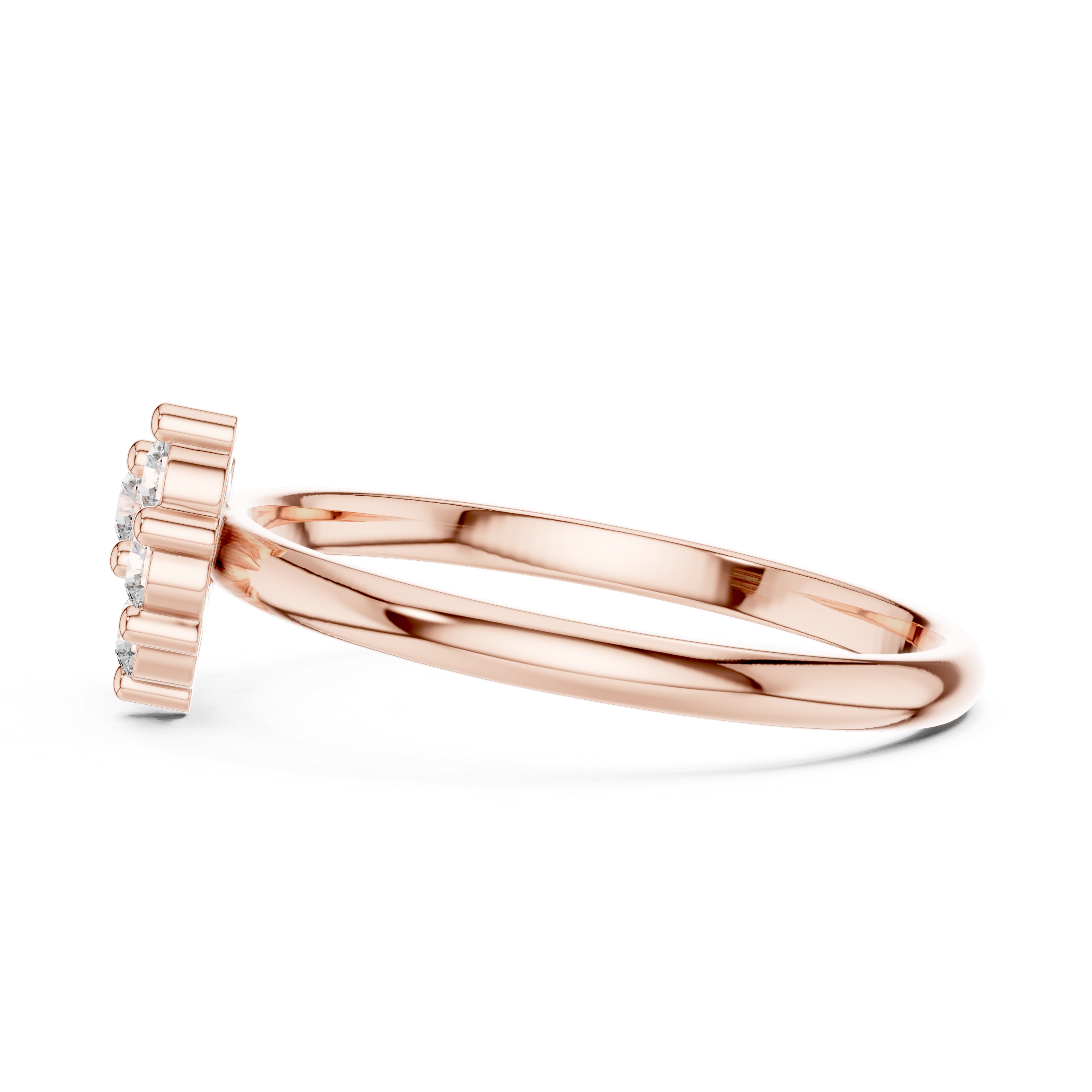 Shooting Star Diamond Ring