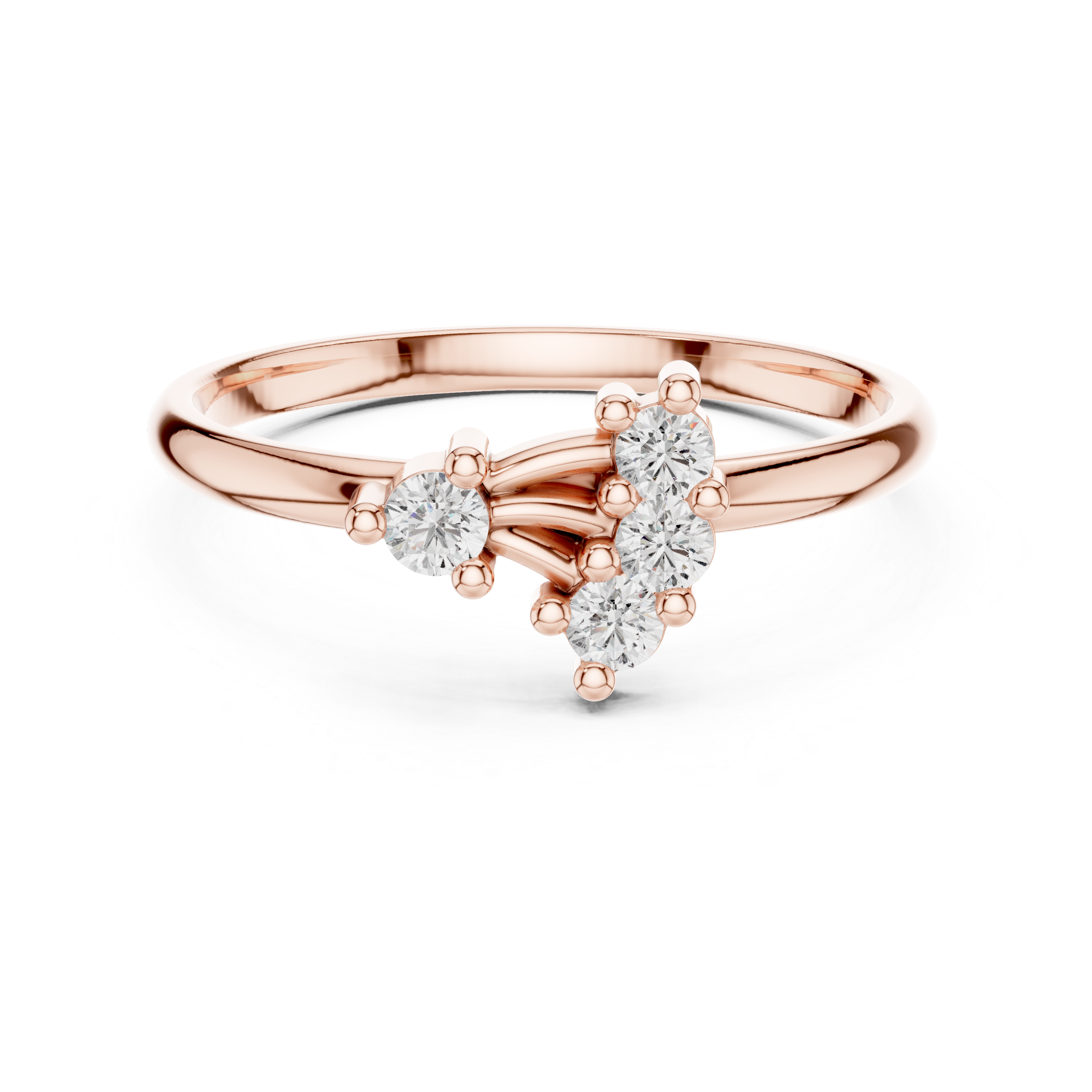 Shooting Star Diamond Ring