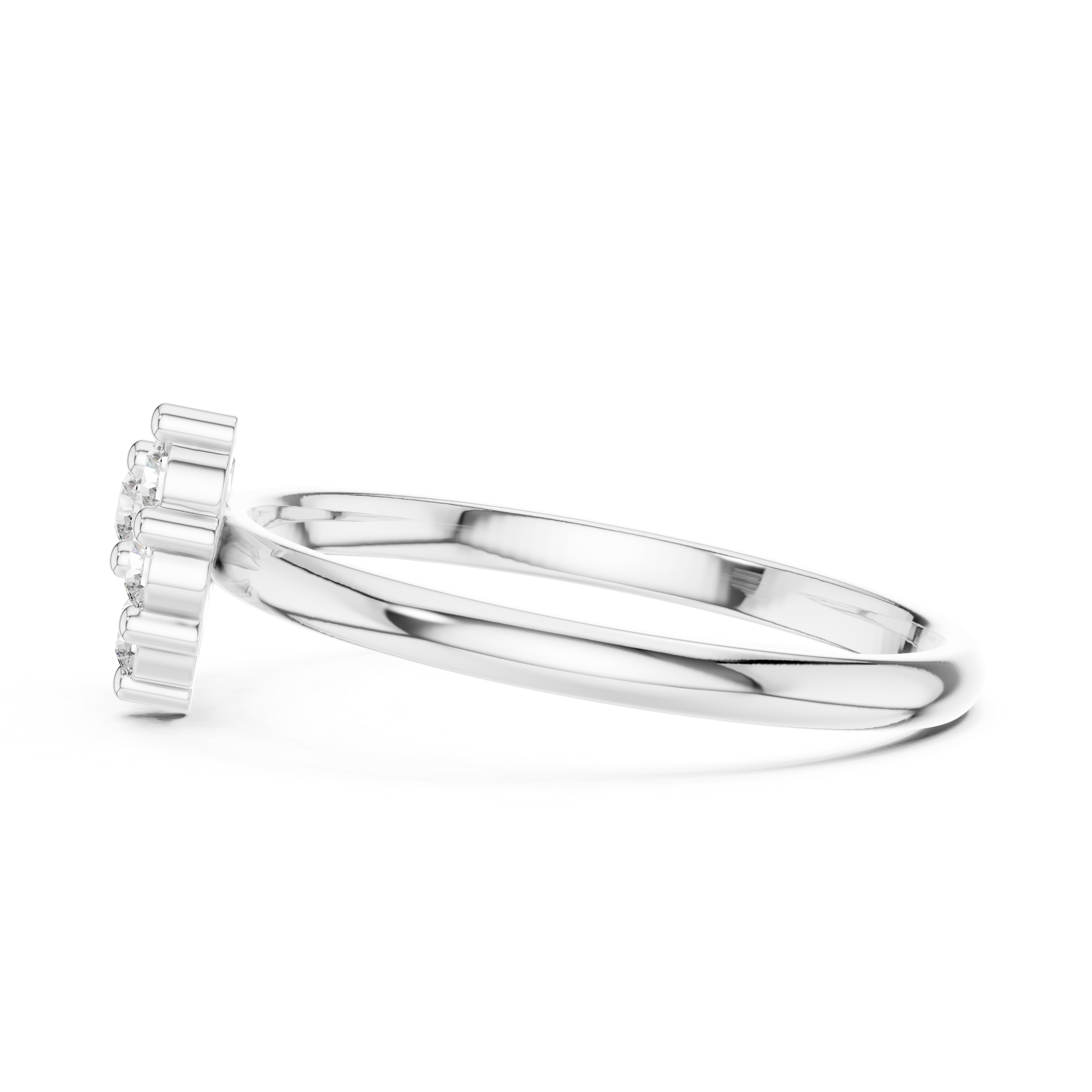 Shooting Star Diamond Ring