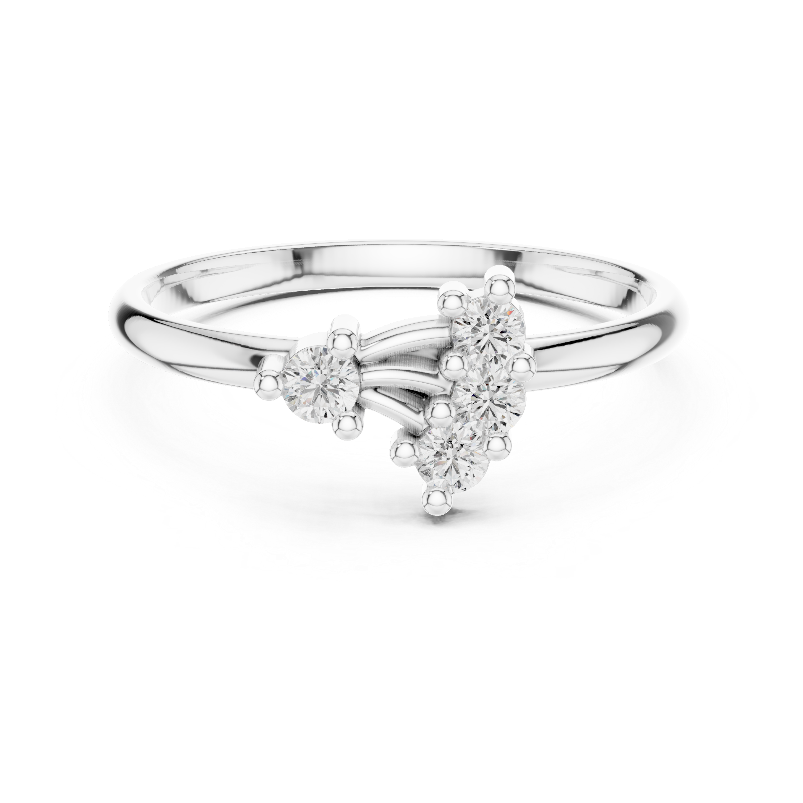 Shooting Star Diamond Ring