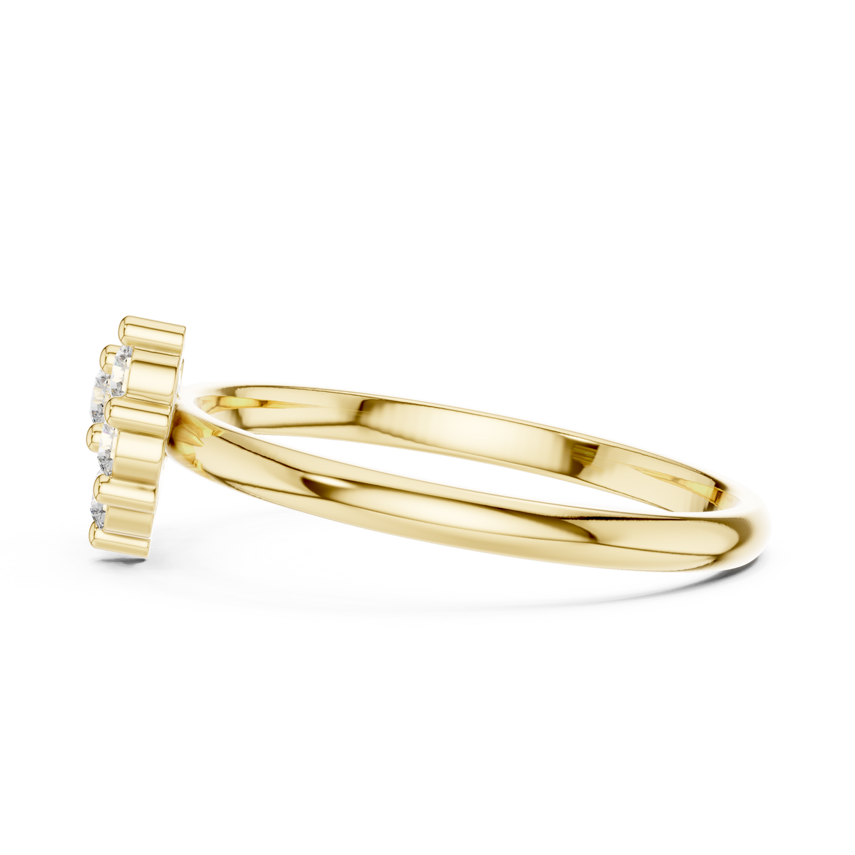 Shooting Star Diamond Ring