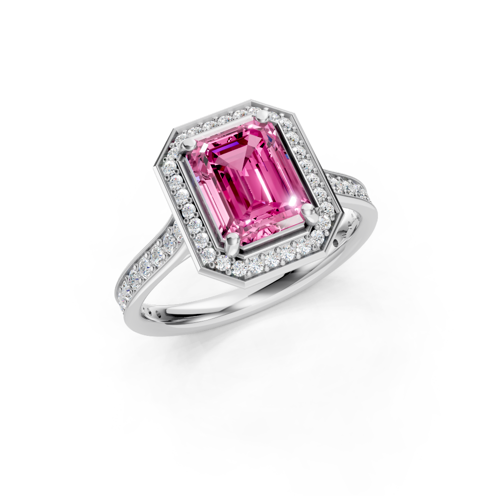 Pink Sapphire Roselight Blush Ring
