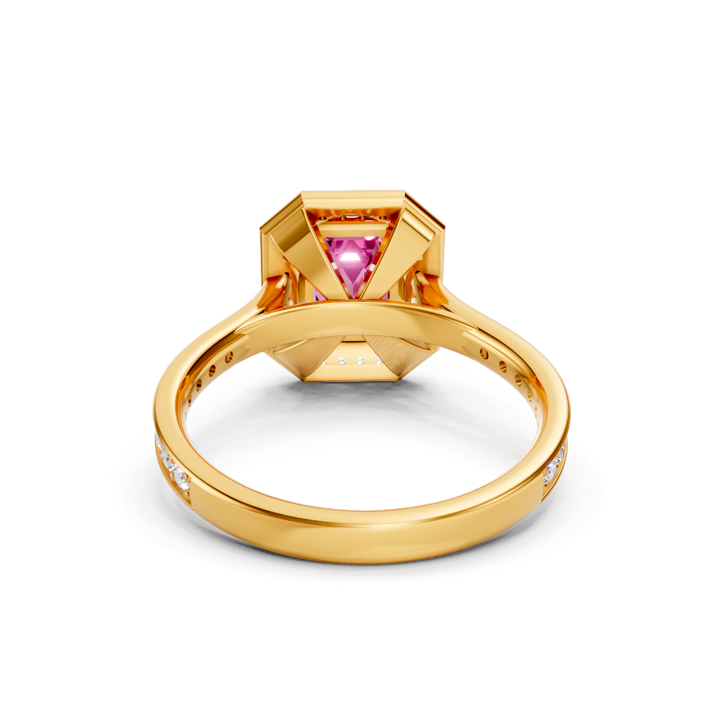 Pink Sapphire Roselight Blush Ring