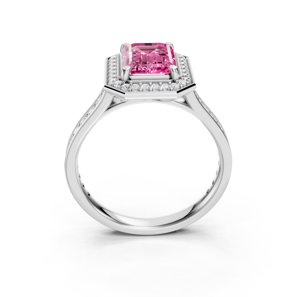 Pink Sapphire Roselight Blush Ring