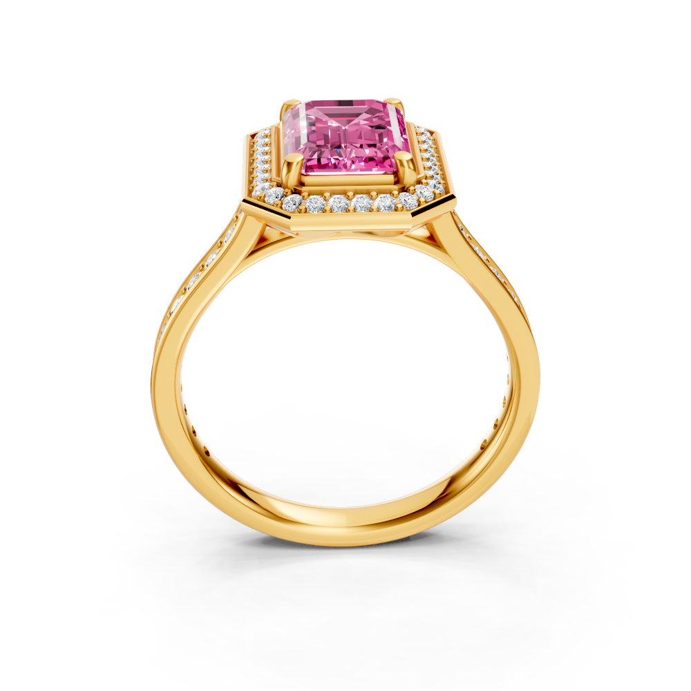 Pink Sapphire Roselight Blush Ring