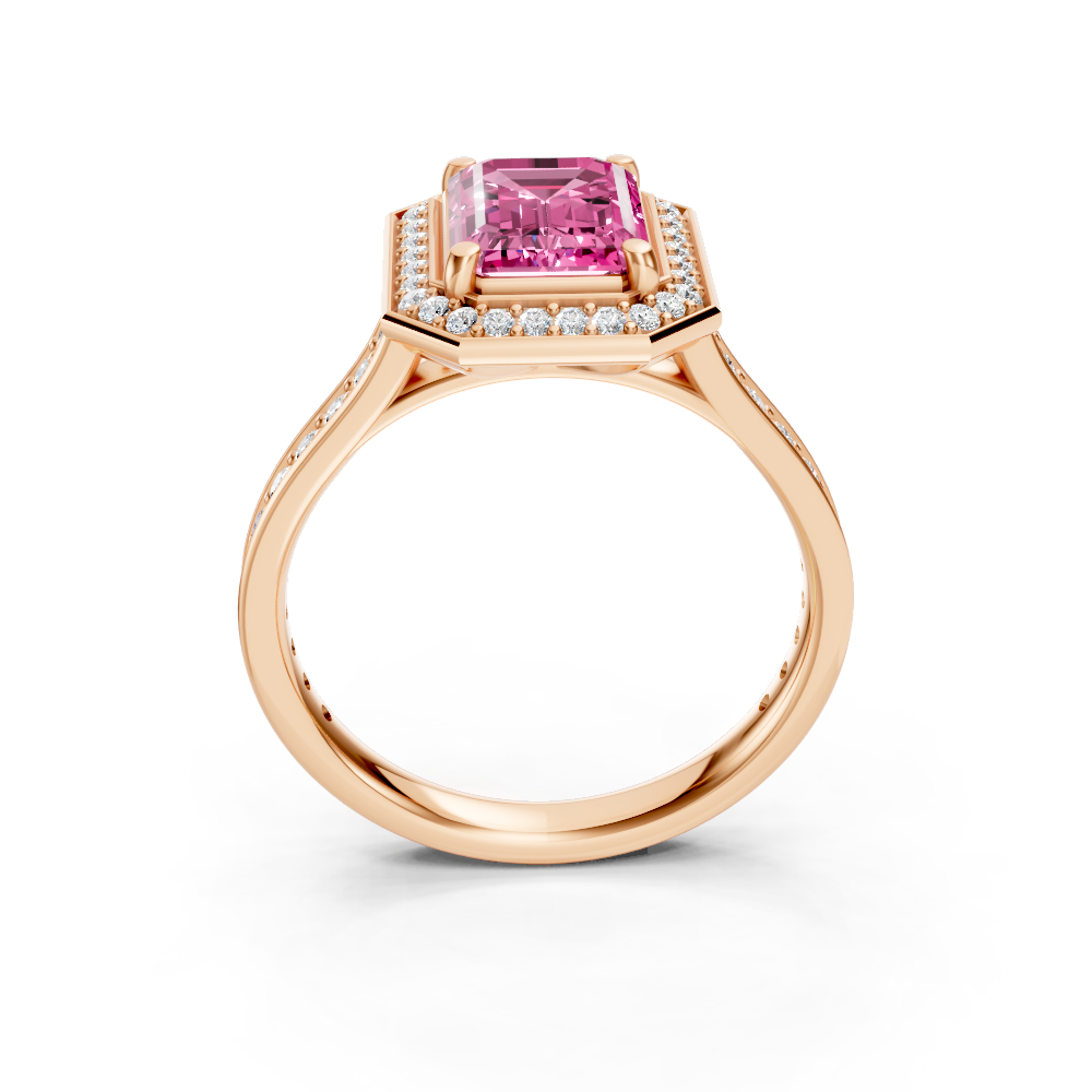 Pink Sapphire Roselight Blush Ring