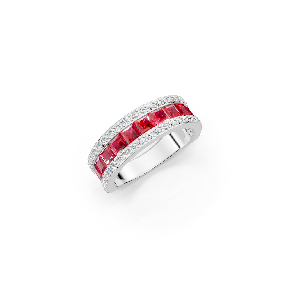 Ruby Eternity Band Ring