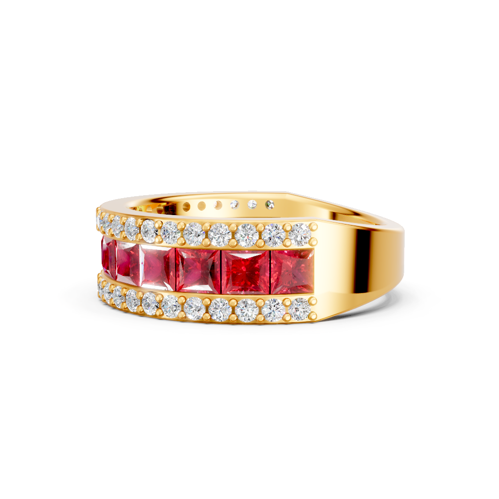 Ruby Eternity Band Ring