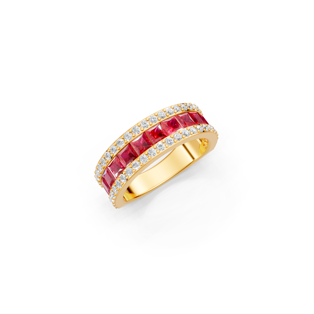 Ruby Eternity Band Ring