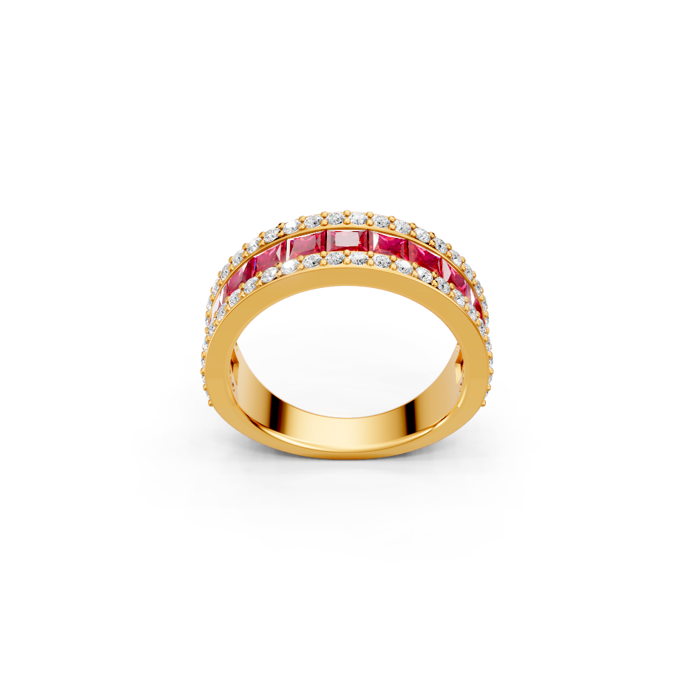 Ruby Eternity Band Ring