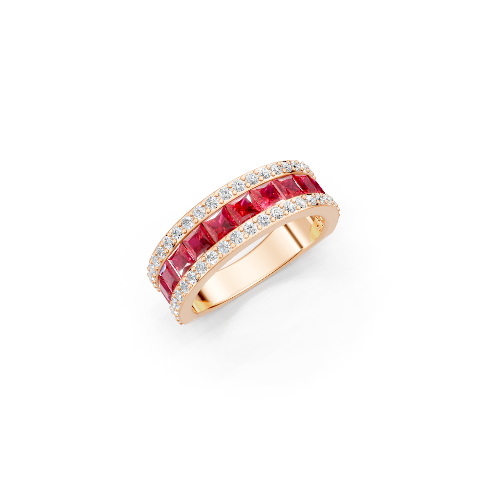 Ruby Eternity Band Ring