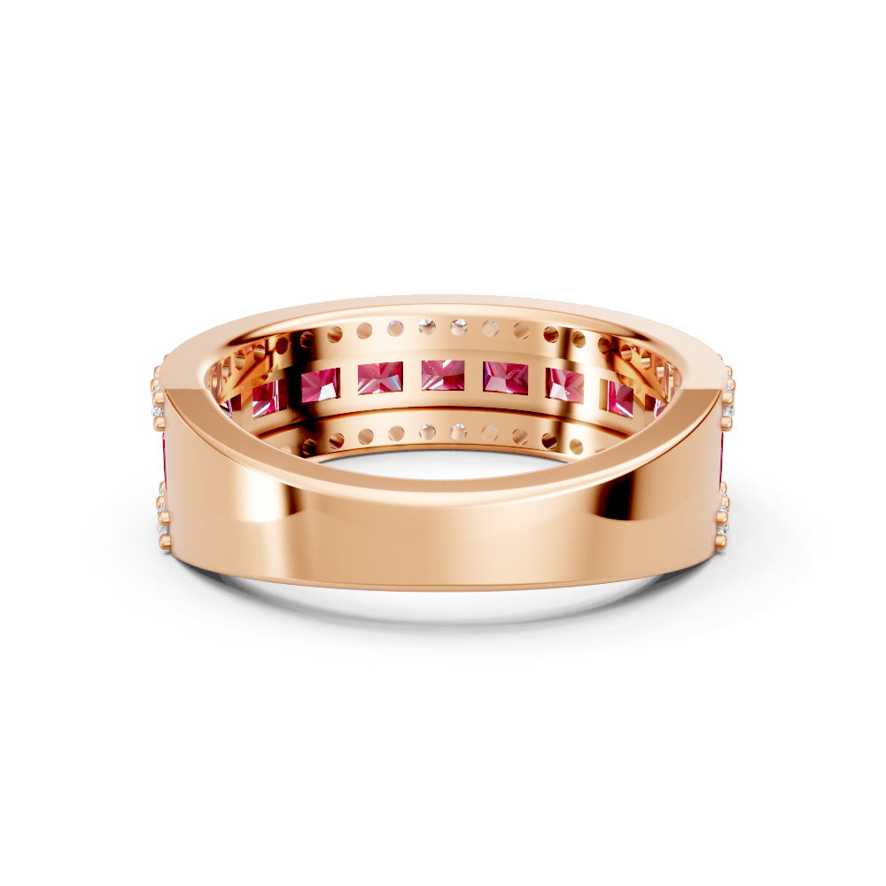 Ruby Eternity Band Ring