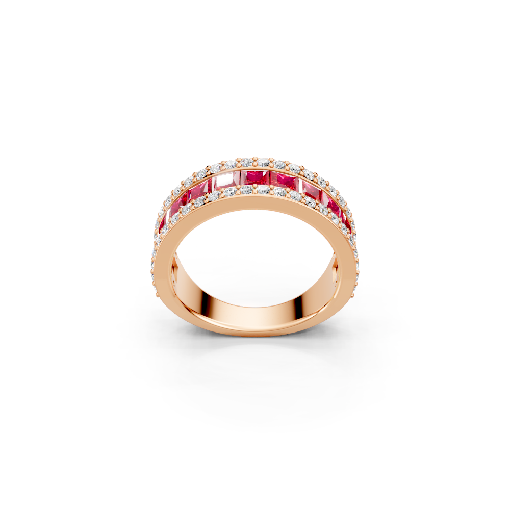 Ruby Eternity Band Ring